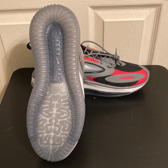 Nike Mens Airmax Zephyr Sneakers - Smoke grey/black/photon dust/siren red - Picture 10 of 13